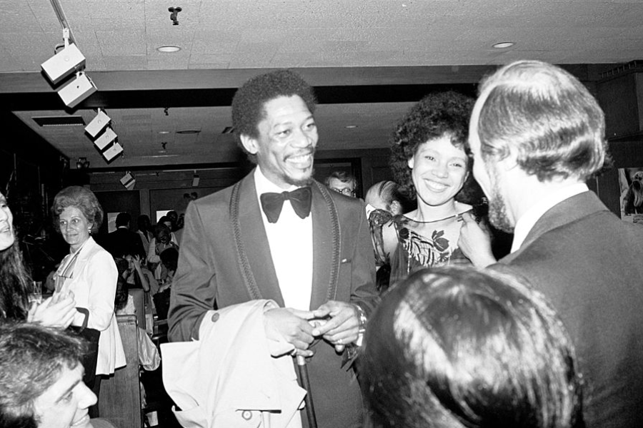 Jeanette Adair Bradshaw and Morgan Freeman First Meeting