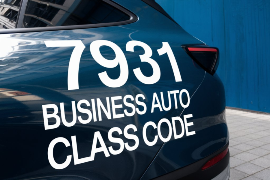 7931 business auto class code