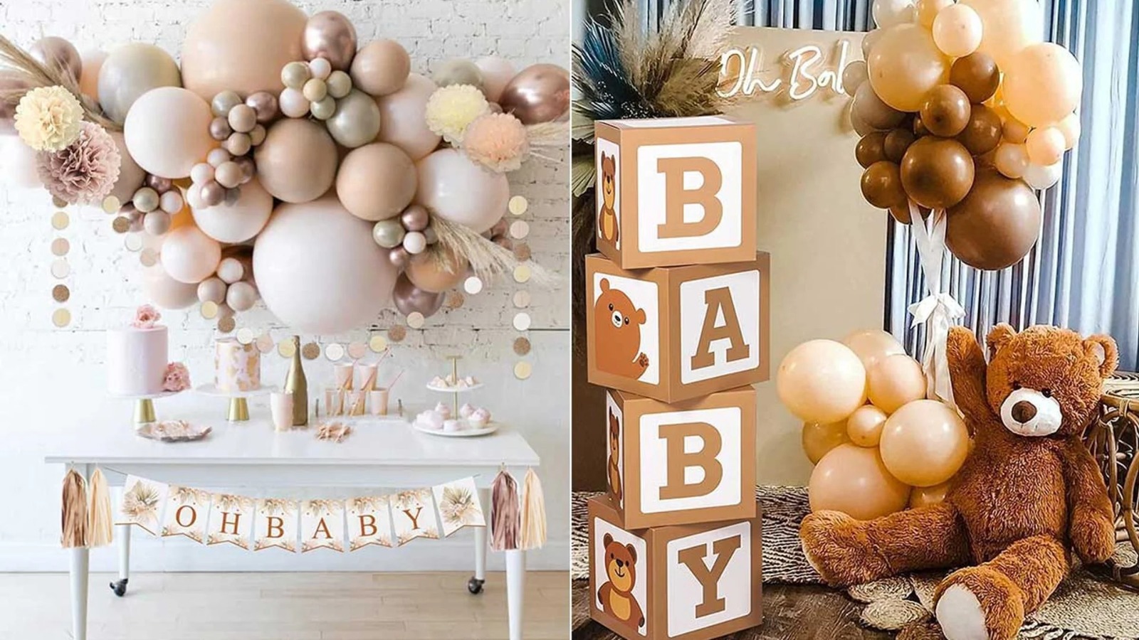 animal-themed baby shower